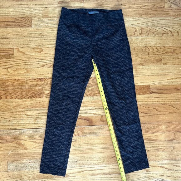 (SOLD) Elliot Lauren control stretch black & brown spot pull-on mid-rise pant - Picture 5 of 10